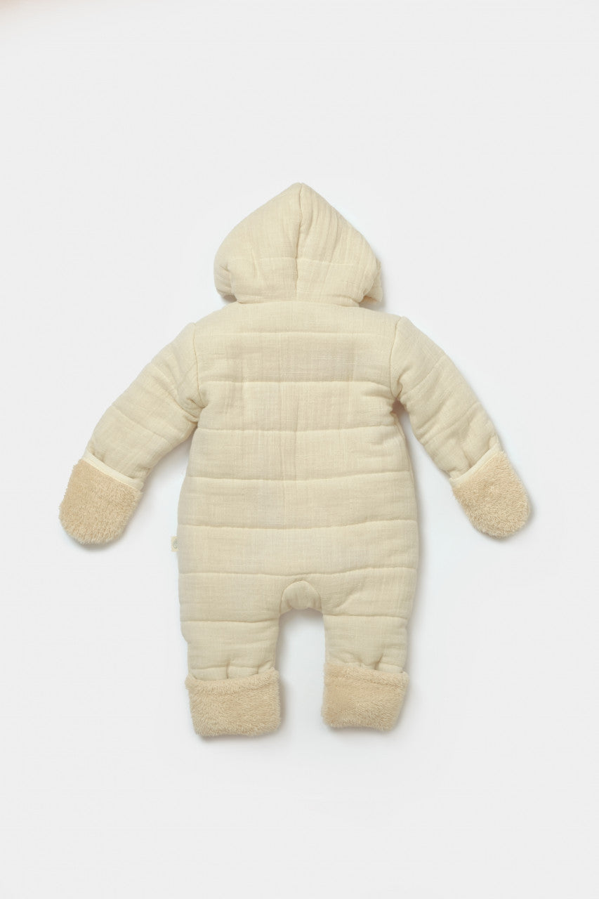 Salopeta de iarna pentru bebelusi, Winter muselin, , BabyCosy